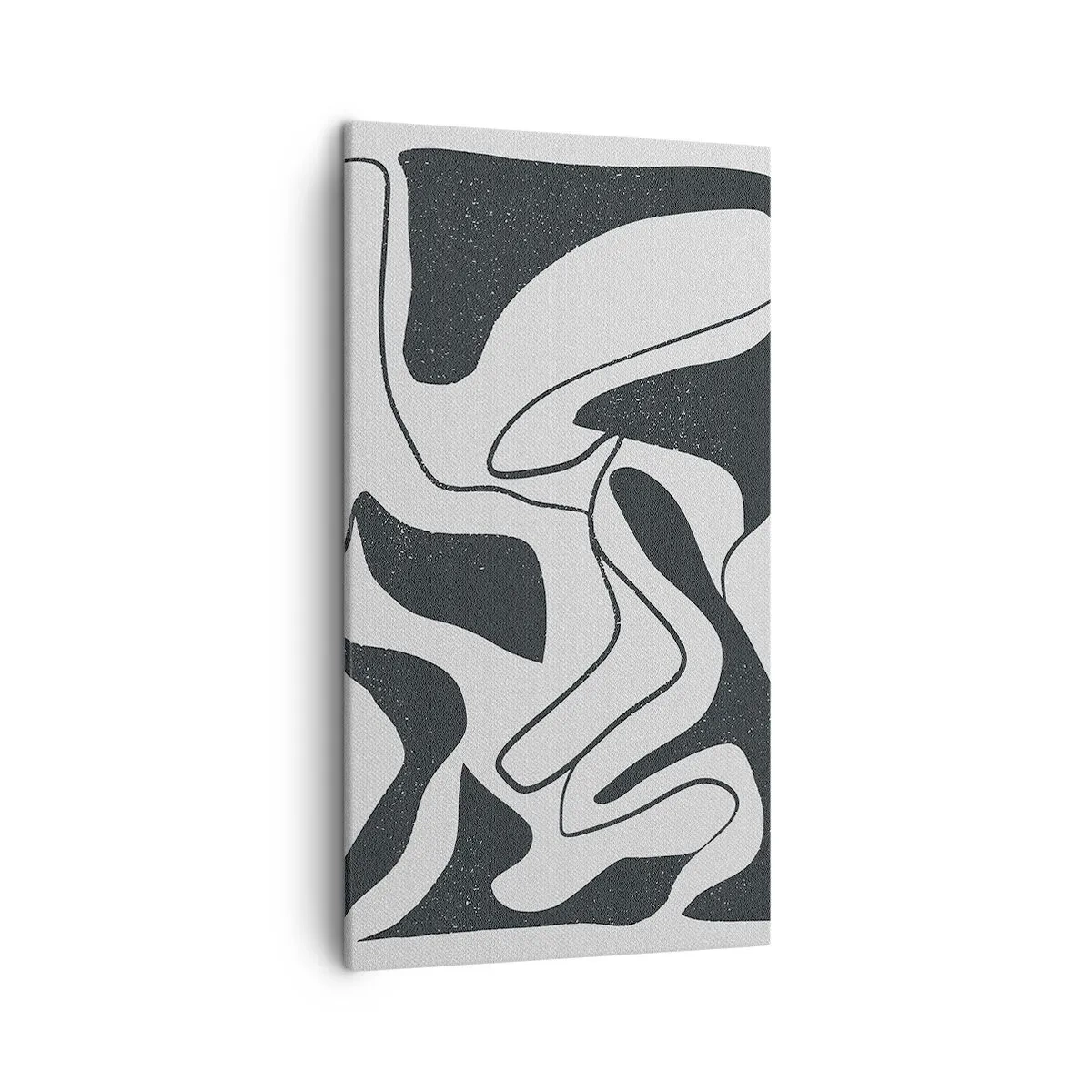 Impression sur toile - Image sur toile - Amusement de labyrinthe abstrait - 45x80 cm