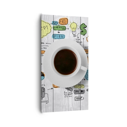 Impression sur toile - Image sur toile - Il est temps de faire une pause - 65x120 cm