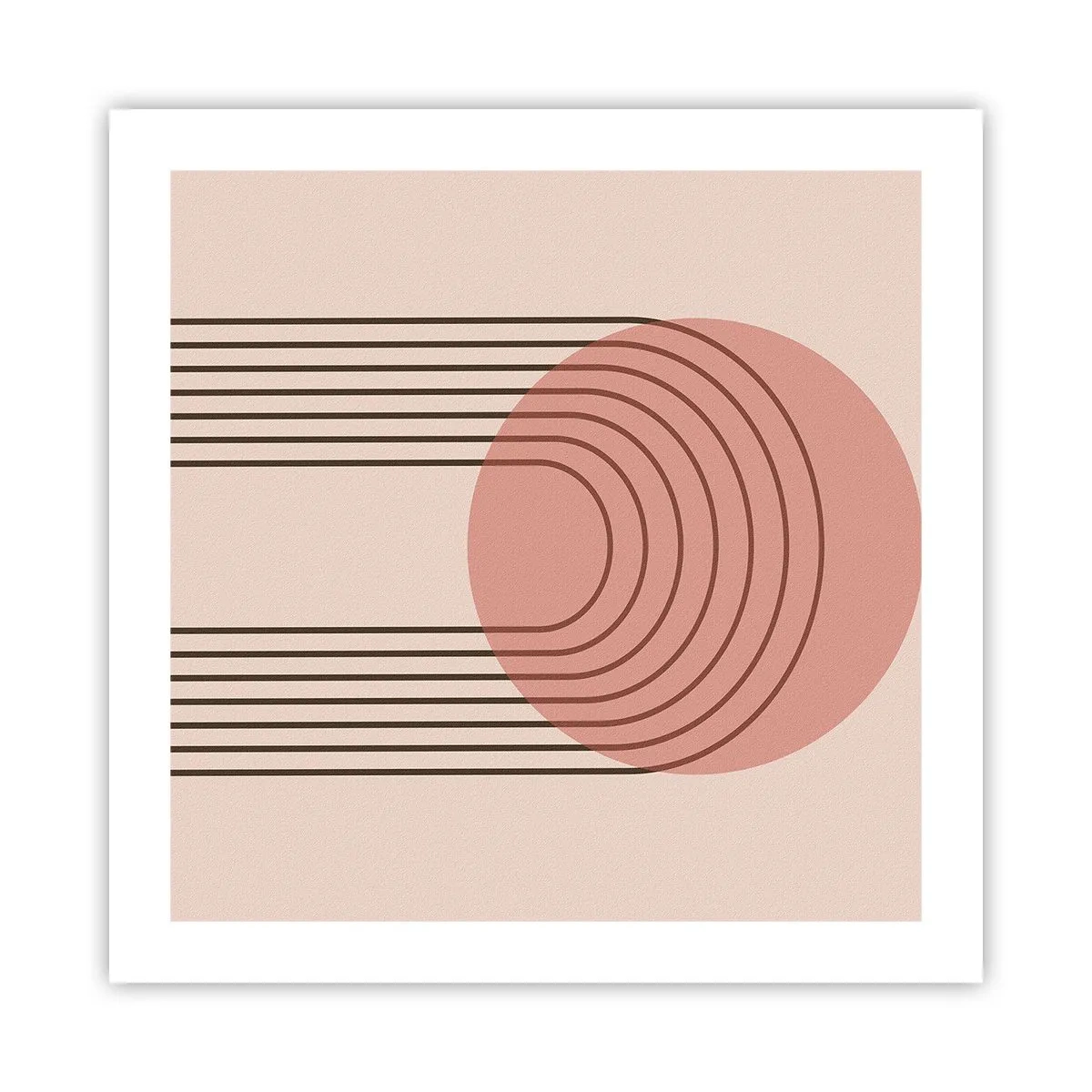 Affiche - Poster - Attraction irrésistible - 50x50 cm