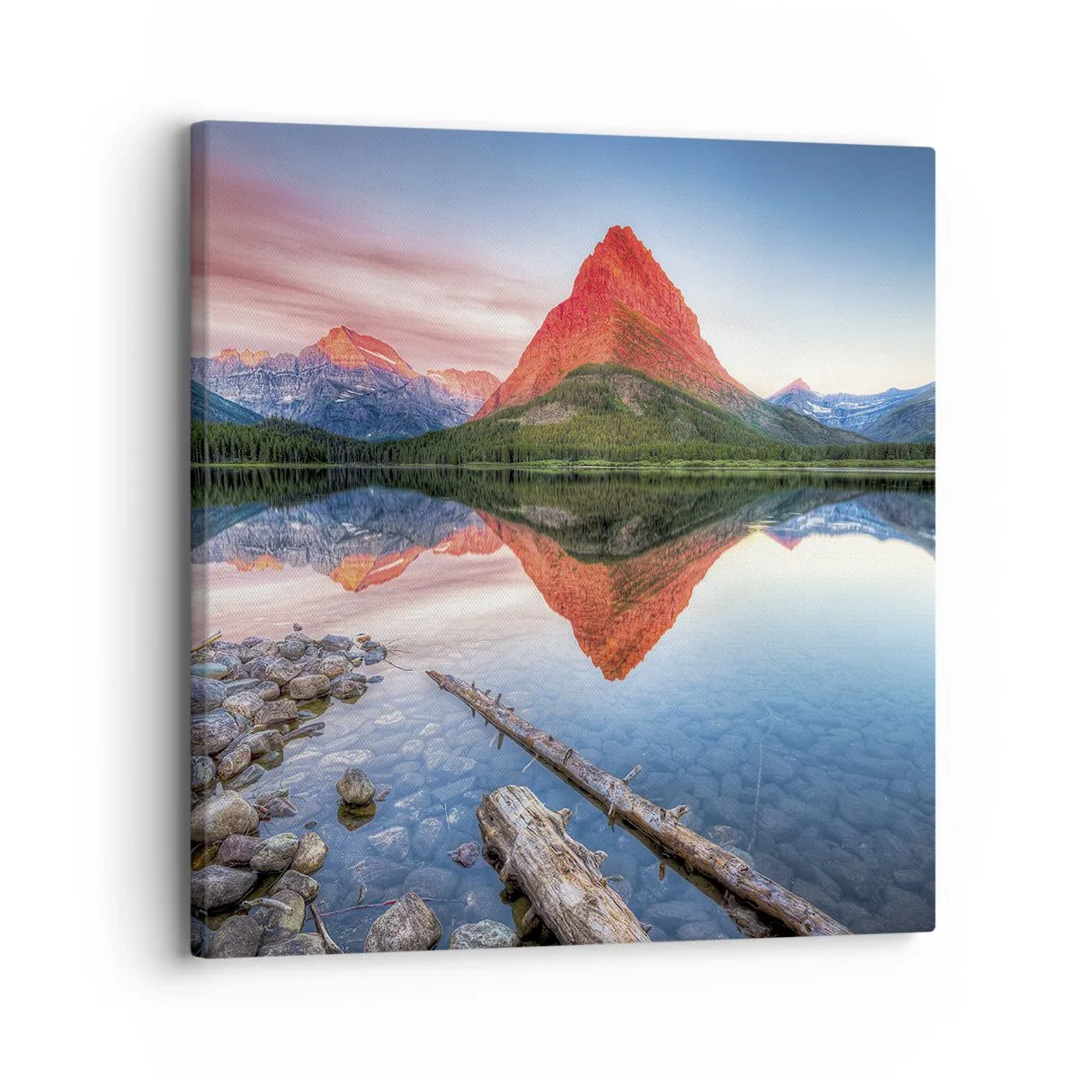 Impression sur toile - Image sur toile - Chaleur et fraicheur - 30x30 cm