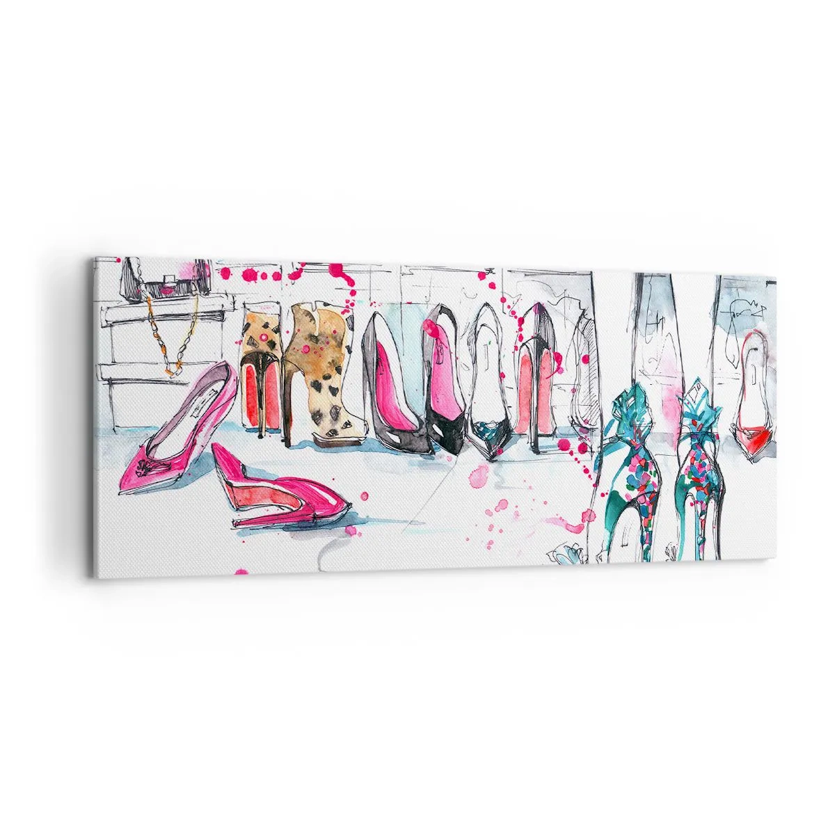 Impression sur toile - Image sur toile - Sésame, ouvre-toi - 100x40 cm