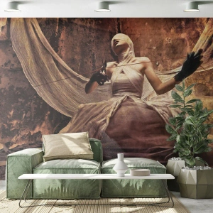 Papier Peint Photo Premium Sand - Déesse du destin - Théâtre, Morceau, Homme - 400x280 cm