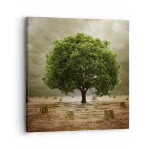 Impression sur toile - Image sur toile - Tout l'espoir - 30x30 cm