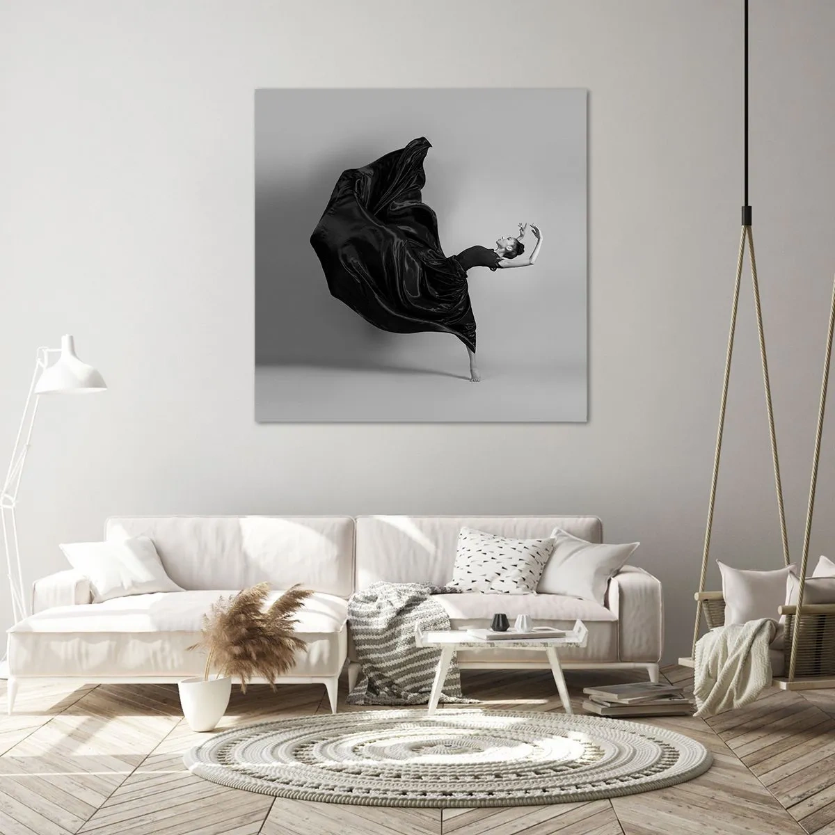 Impression sur toile - Image sur toile - Musique ailées - 70x70 cm