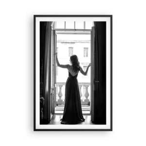 Affiche dans un cadre noir - Poster - Dans plusieurs style - 61x91 cm