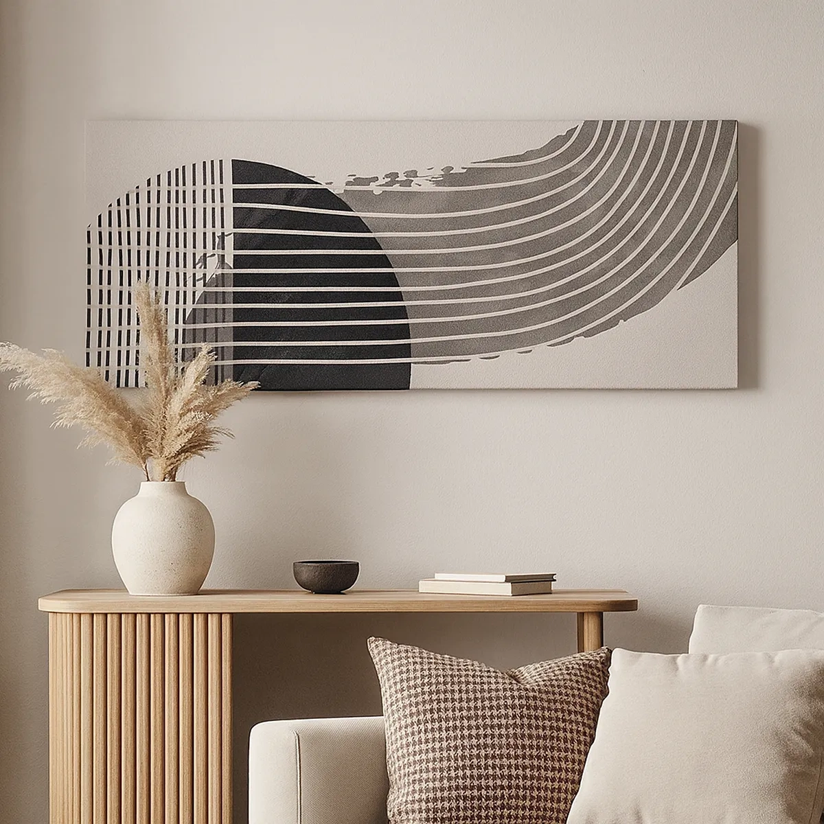 Impression sur toile - Image sur toile - Aller et retour - 30x30 cm