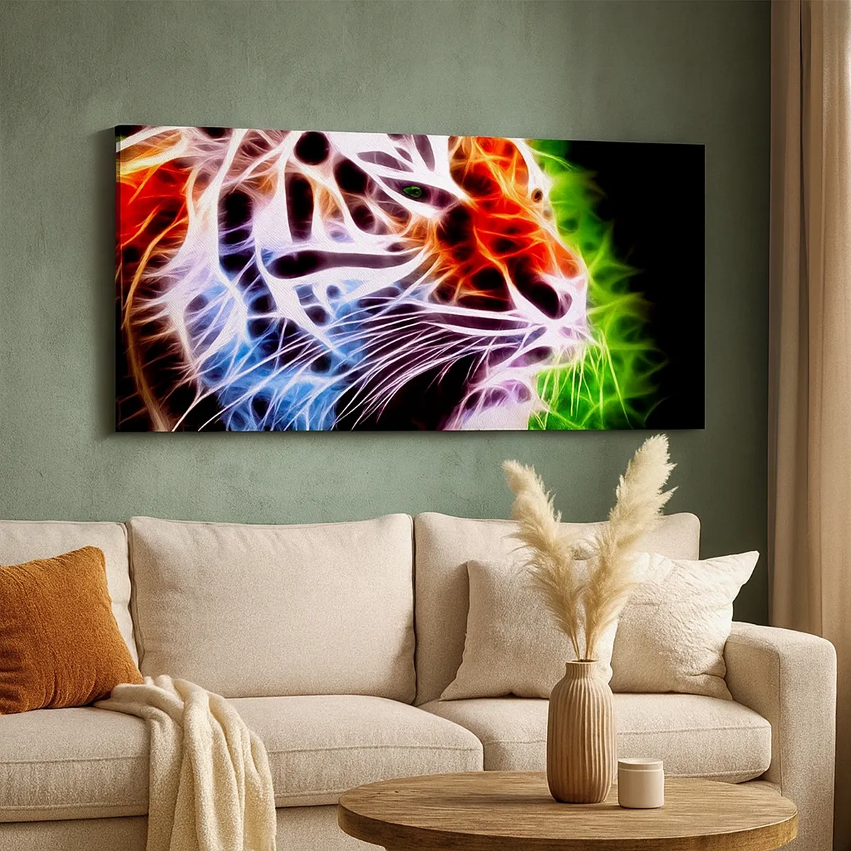 Impression sur toile - Image sur toile - L'aura dangereux - 30x30 cm