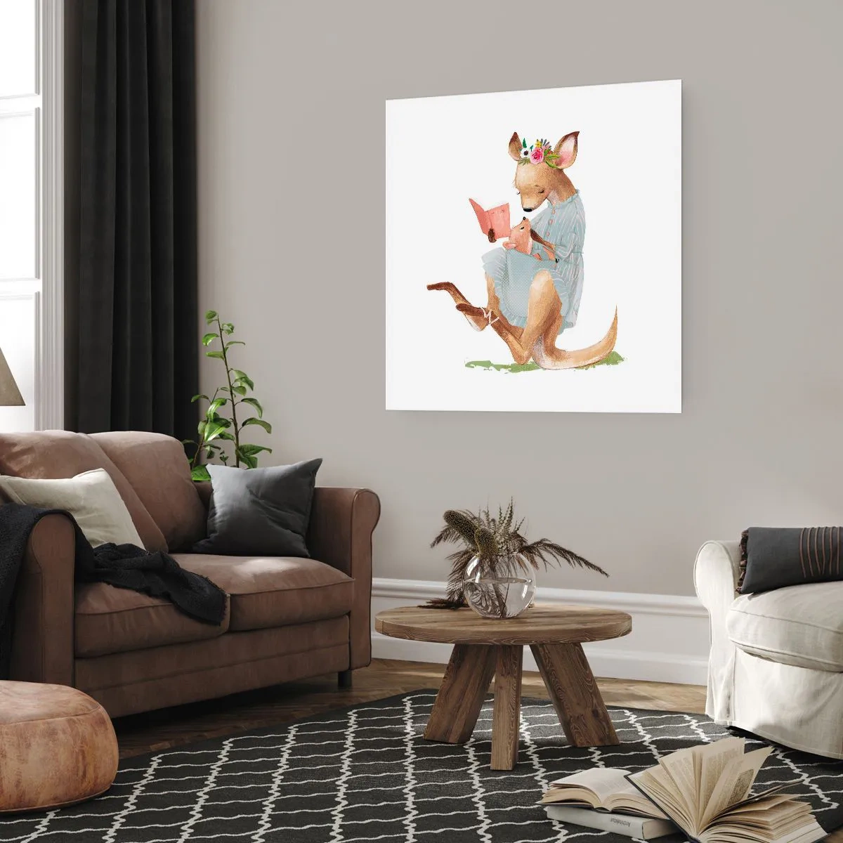 Affiche - Poster - Lis-moi maman - 30x30 cm