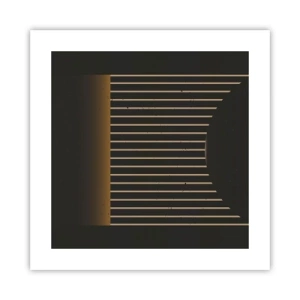 Affiche - Poster - Explorez les ténèbres - 40x40 cm