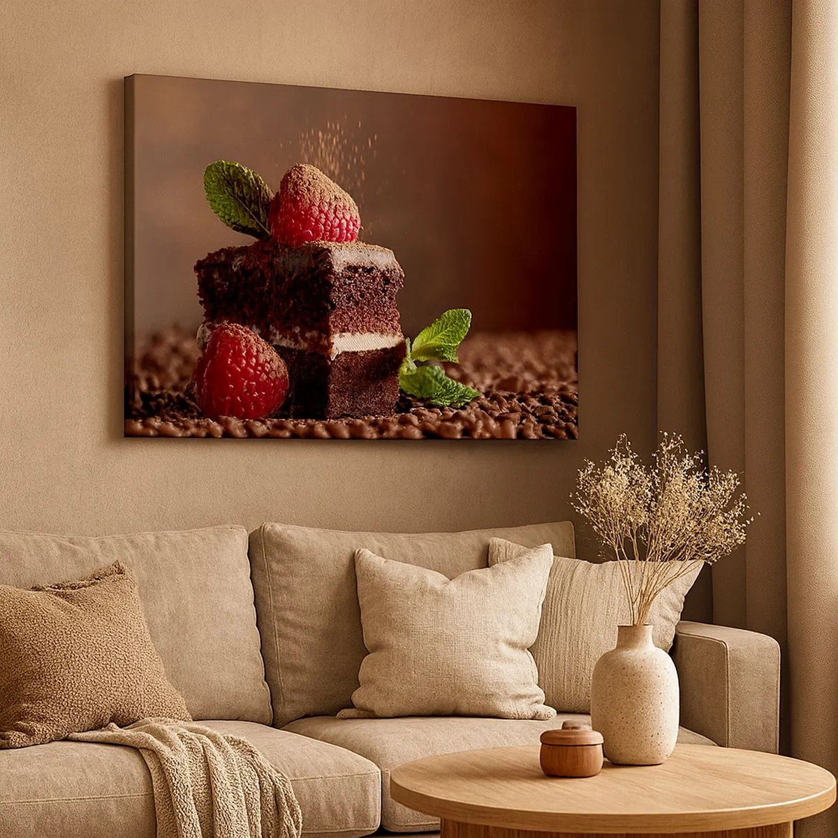 Impression sur toile - Image sur toile - La vie est douce - 100x40 cm