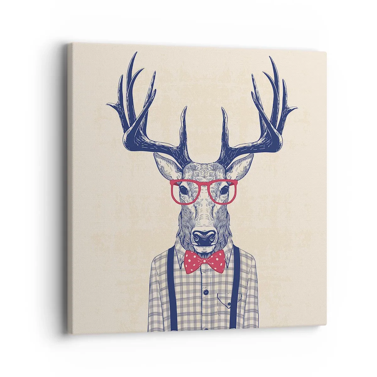 Impression sur toile - Image sur toile - Une extravagance amusante - 40x40 cm