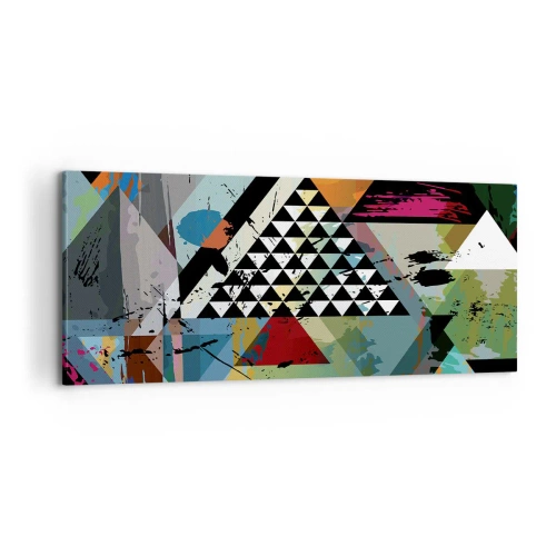 Impression sur toile - Image sur toile - Comme c'est facile - 100x40 cm