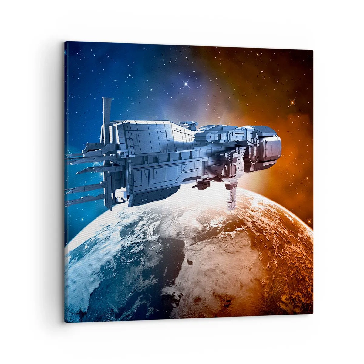 Impression sur toile - Image sur toile - Un observateur attentif - 50x50 cm