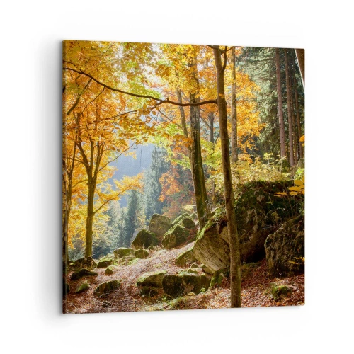 Impression sur toile - Image sur toile - Il est temps de se détendre - 50x50 cm