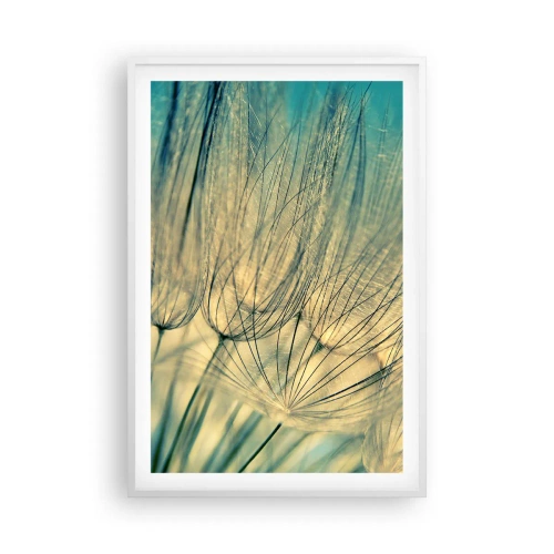 Affiche dans un cadre blanc - Poster - En attente du vent - 61x91 cm
