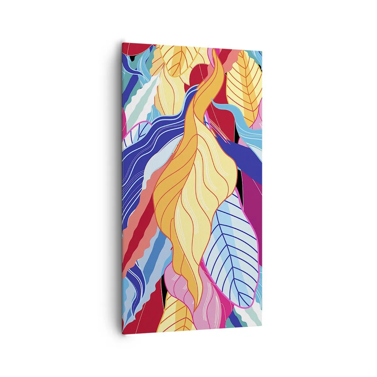 Impression sur toile - Image sur toile - Un désordre coloré - 65x120 cm