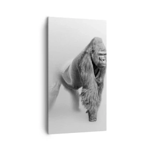 Impression sur toile - Image sur toile - Confiant en sa force - 45x80 cm