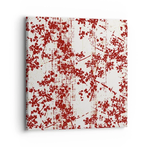 Impression sur toile - Image sur toile - Comme un calicot ancien - 30x30 cm