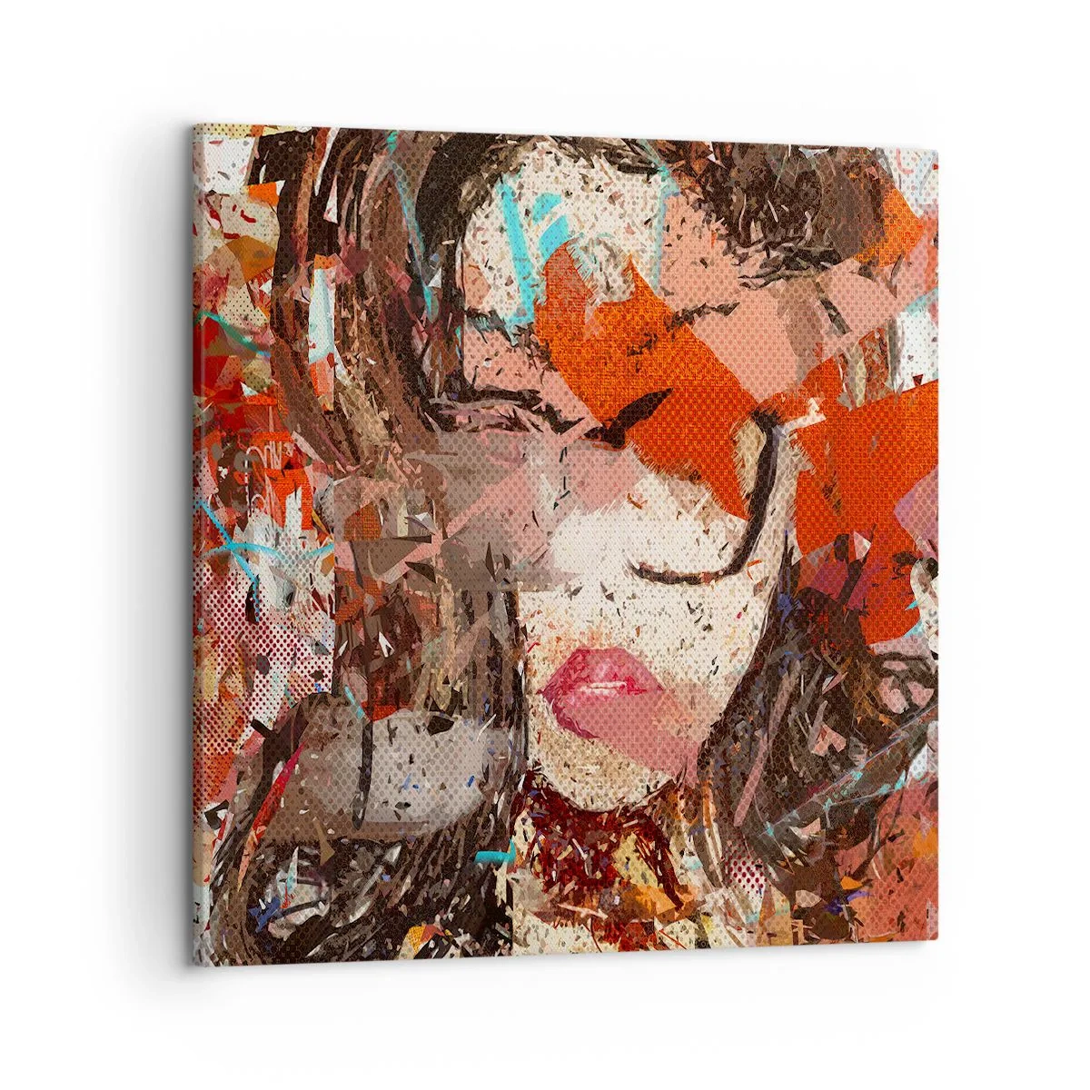 Impression sur toile - Image sur toile - Personne ne sait ce que tu es vraiment - 50x50 cm