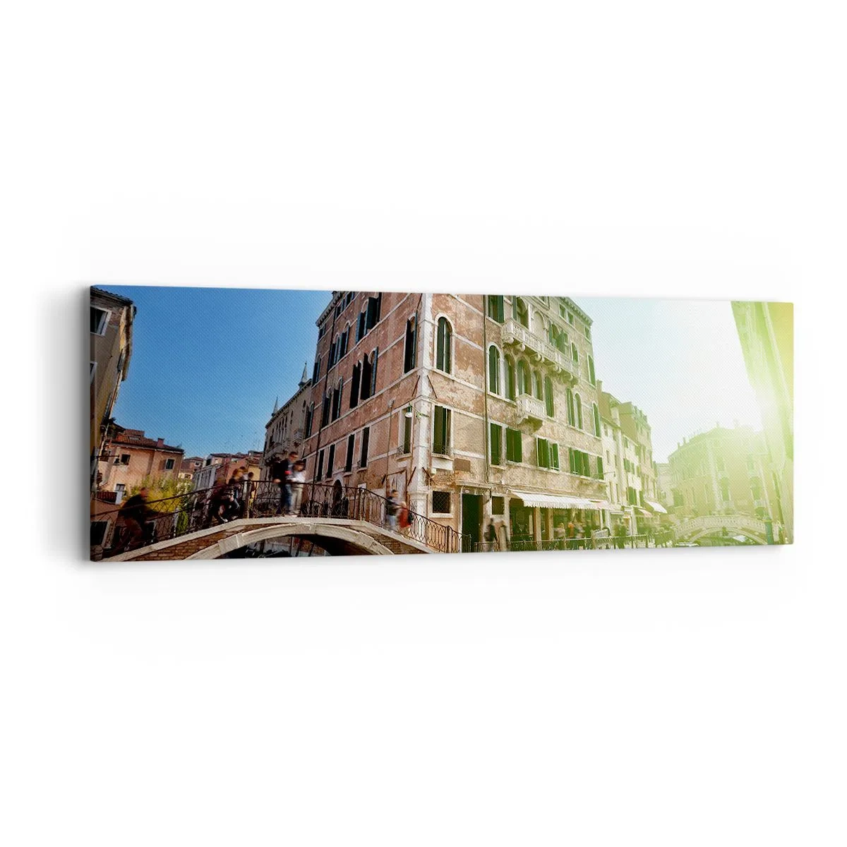 Impression sur toile - Image sur toile - Venise - Amore Moi - 90x30 cm