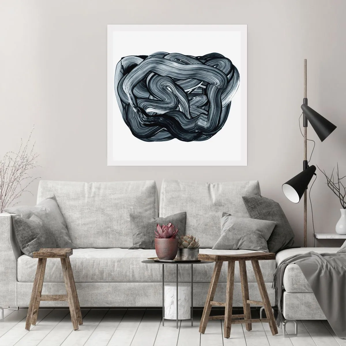 Affiche - Poster - Ce n'est pas si simple - 40x40 cm