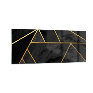 Impression sur verre - Image sur verre - Obscurité et éclat - 100x40 cm