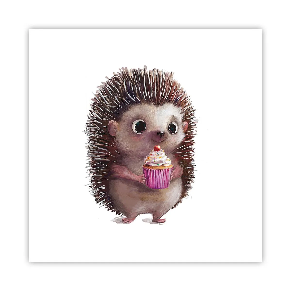 Affiche - Poster - La fête c'est tous les jours - 40x40 cm