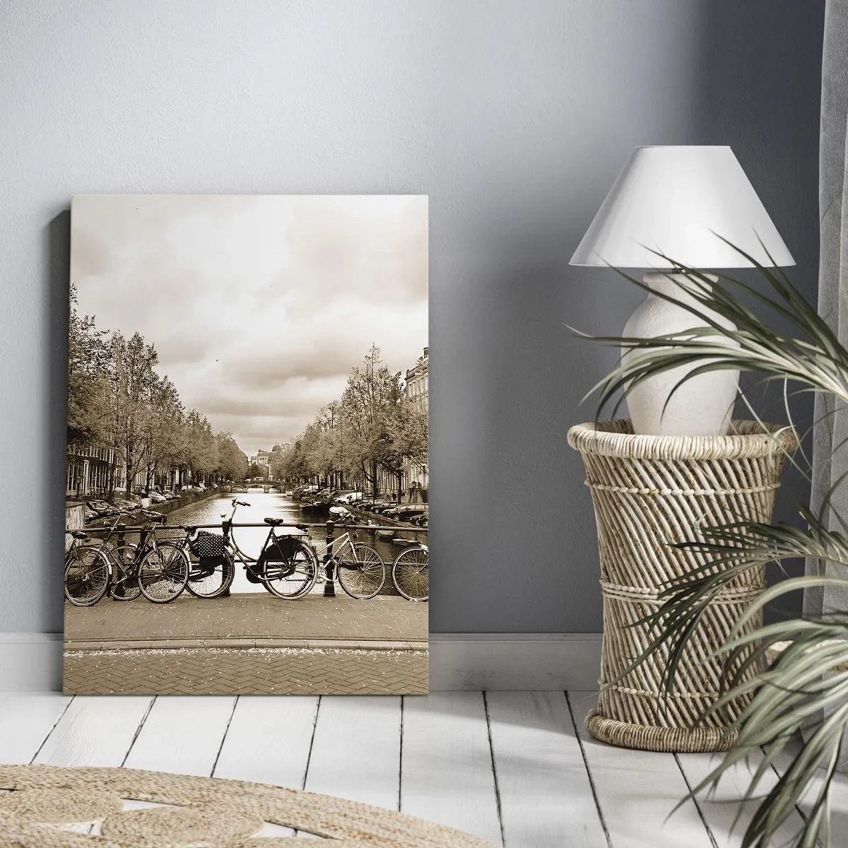 Impression sur toile - Image sur toile - Ambiance hollandaise - 55x100 cm