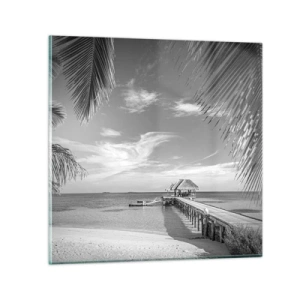 Impression sur verre - Image sur verre - Souvenirs ou rêve? - 30x30 cm