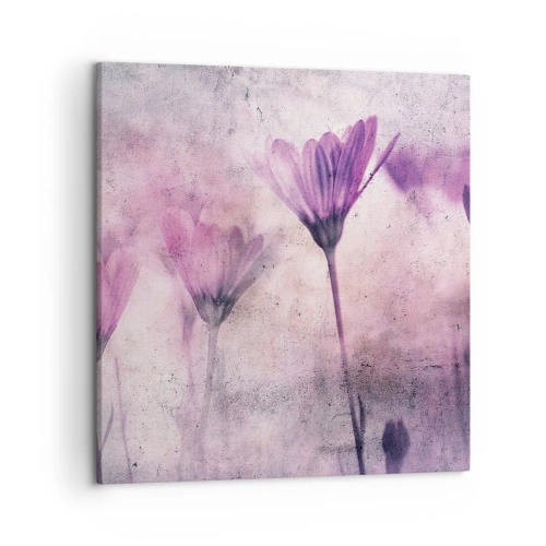 Impression sur toile - Image sur toile - Rêve de fleurs - 50x50 cm
