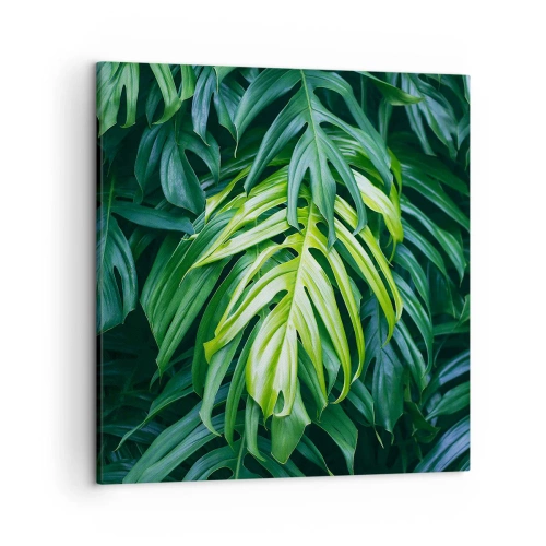 Impression sur toile - Image sur toile - Immergez-vous dans la fraîcheur - 50x50 cm