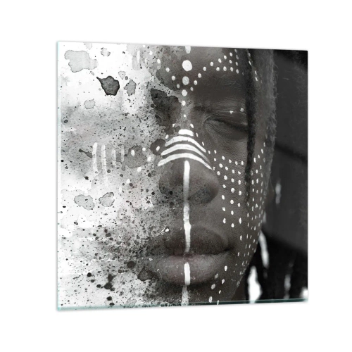 Impression sur verre - Image sur verre - Découvrez l'esprit primal - 40x40 cm