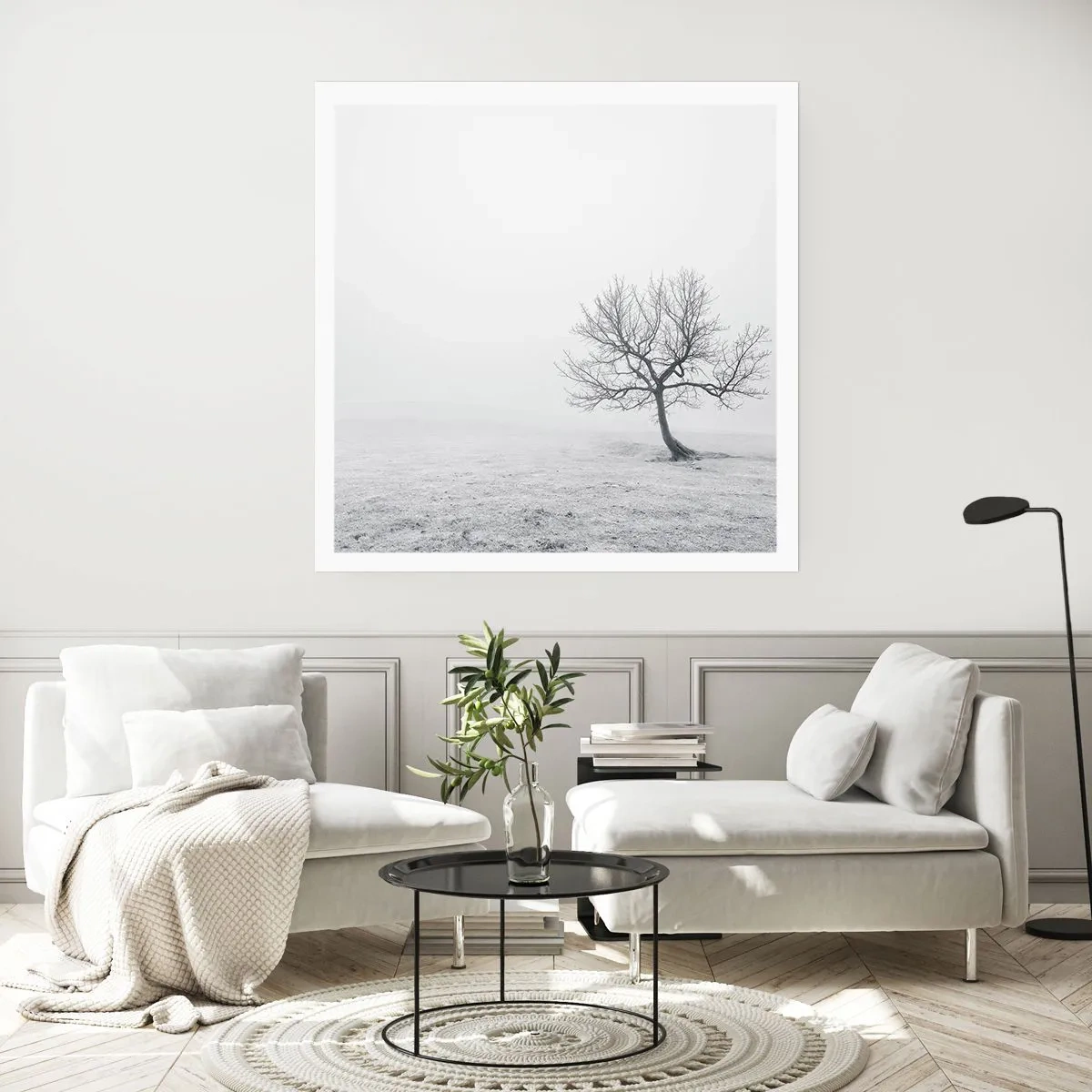 Affiche - Poster - Contre le néant - 60x60 cm