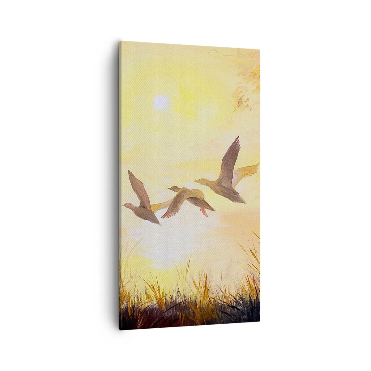 Impression sur toile - Image sur toile - Le début d'un long voyage - 55x100 cm