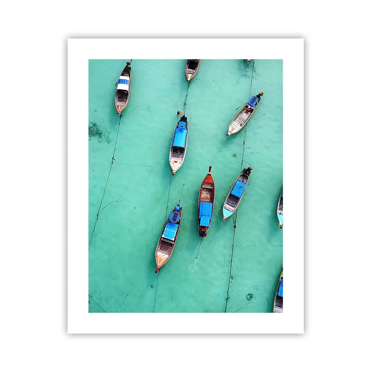 Affiche - Poster - Dans une attente jouyeuse - 40x50 cm