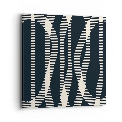 Impression sur toile - Image sur toile - Une tentative de briser l'obscurité - 40x40 cm