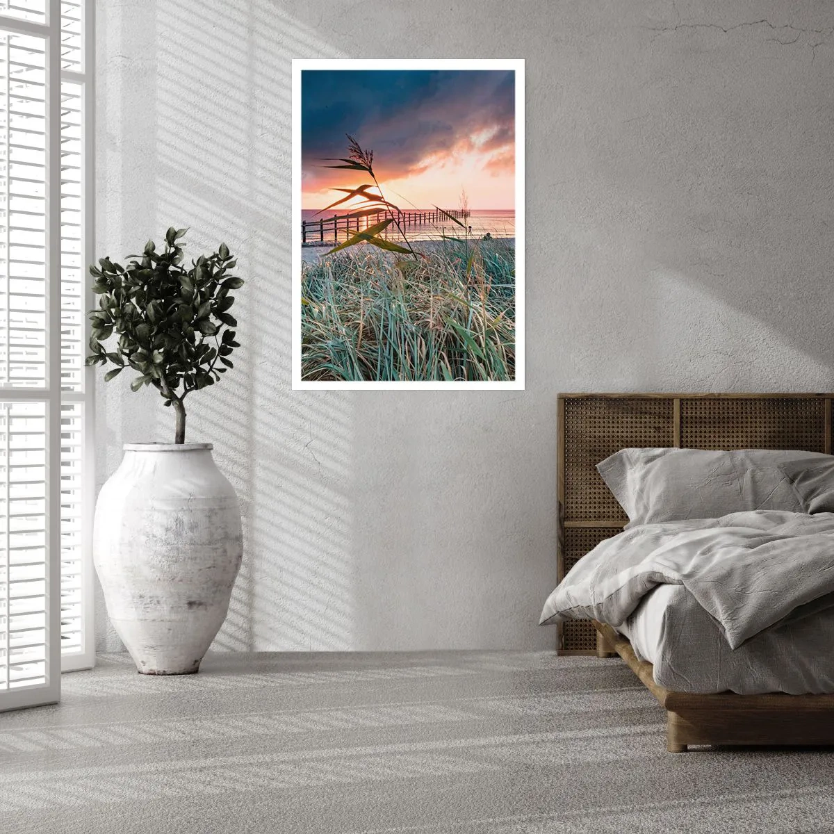 Affiche - Poster - Ça ne passe pas avec le vent - 30x40 cm