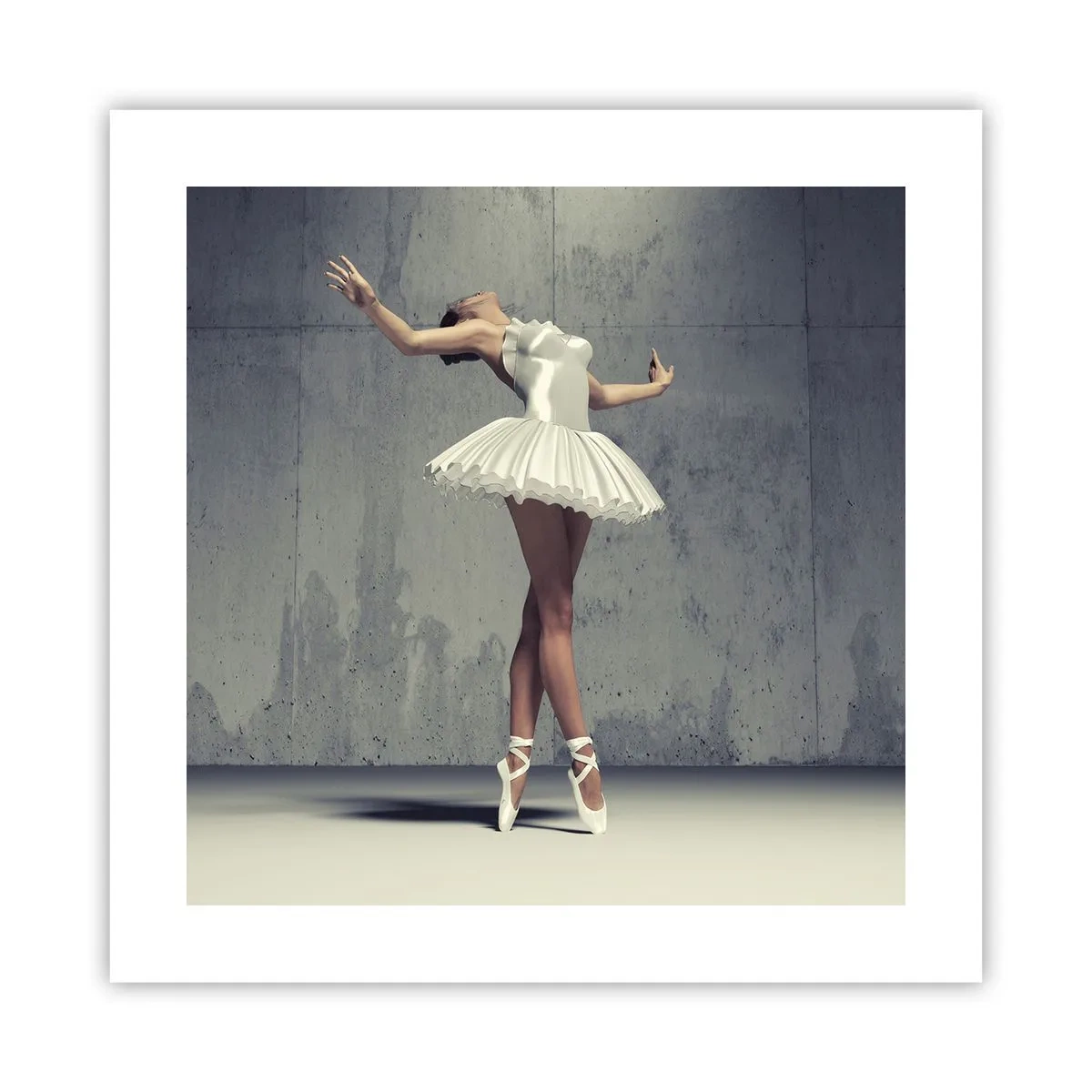 Affiche - Poster - Léger comme un oiseau - 40x40 cm