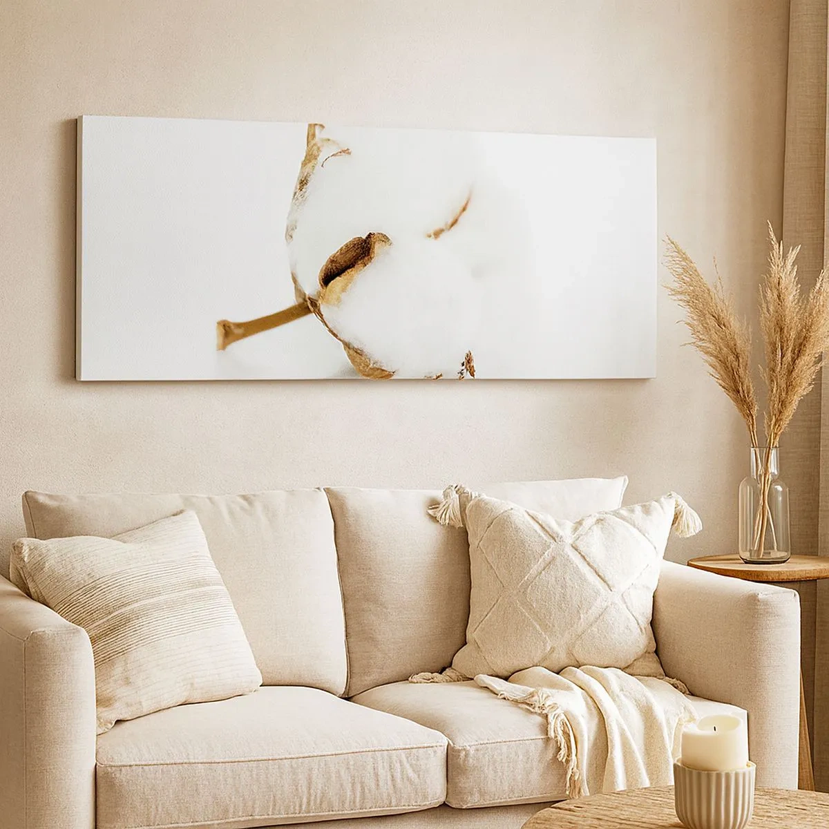 Impression sur toile - Image sur toile - Doux par nature - 100x40 cm