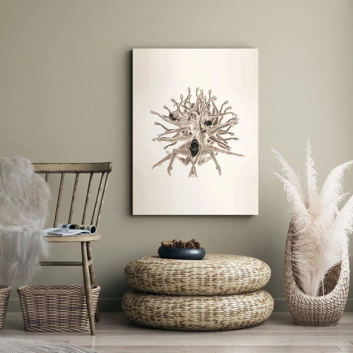 Impression sur toile - Image sur toile - S'épanouir en danse - 55x100 cm