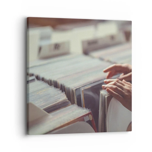 Impression sur toile - Image sur toile - A la recherche d'émotions - 30x30 cm