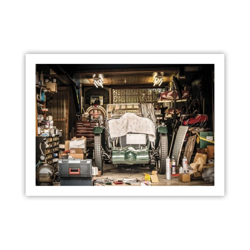 Affiche - Poster - Retour vers le passé - 70x50 cm