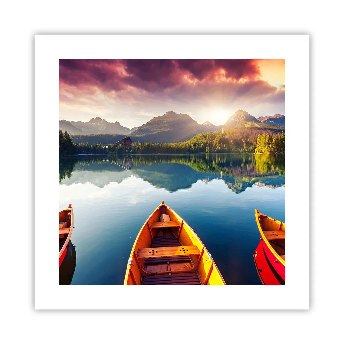 Affiche - Poster - Rien contre nature - 40x40 cm