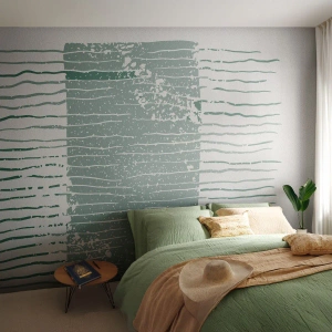 Papier Peint Photo Premium Canvas - Abstraction de la mer - Minimalisme, Pastel, Hipster - 500x350 cm