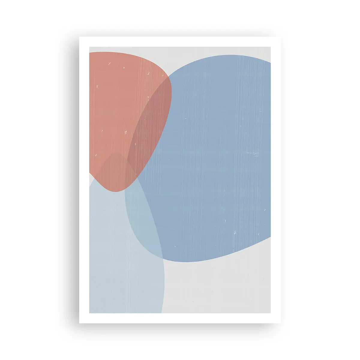 Affiche - Poster - Relations pastel - 70x100 cm