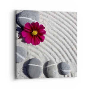 Impression sur toile - Image sur toile - Énergie et paix du cercle magique de la nature - 30x30 cm