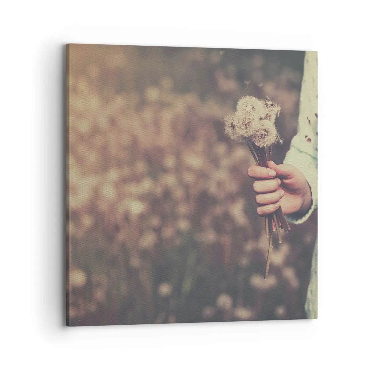 Impression sur toile - Image sur toile - Merci de les garder - 70x70 cm