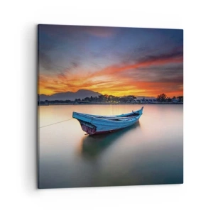 Impression sur toile - Image sur toile - Une bonne nuit arrive - 50x50 cm