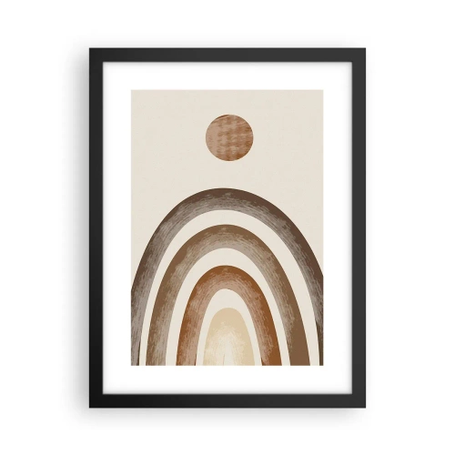 Affiche dans un cadre noir - Poster - Dans une galaxie lointaine - 30x40 cm