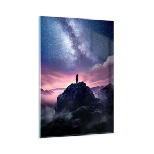 Impression sur verre - Image sur verre - Et il a ressenti la vie - 80x120 cm